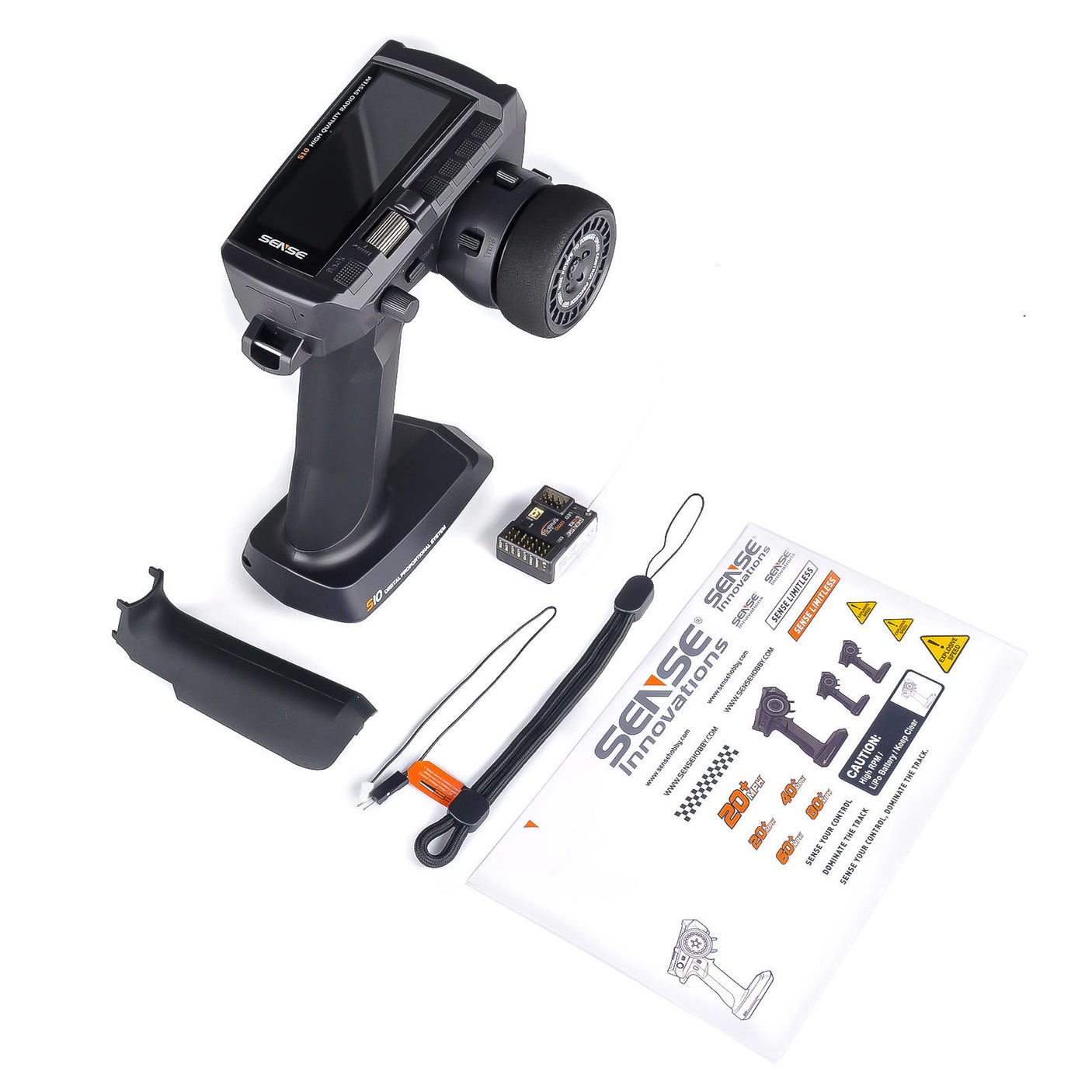 Sense S10 2.4GHz 10-Channel Bidirectional RC Radio System with Telemetry & Wi-Fi Updates