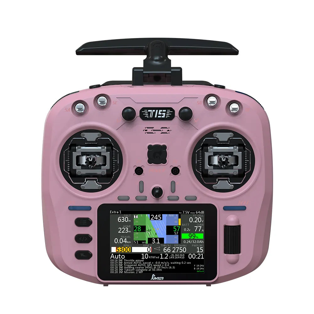 Jumper T15 2.4GHz VS-M HALL Sensor Gimbals 3.5" HD Touch Color Screen ELRS EdgeTX ExpressLRS Radio Controller