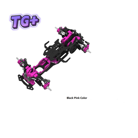 TG Super TG+1/24 1/28 RWD RC Drift Metal Chassis Wheelbase 86-105mm