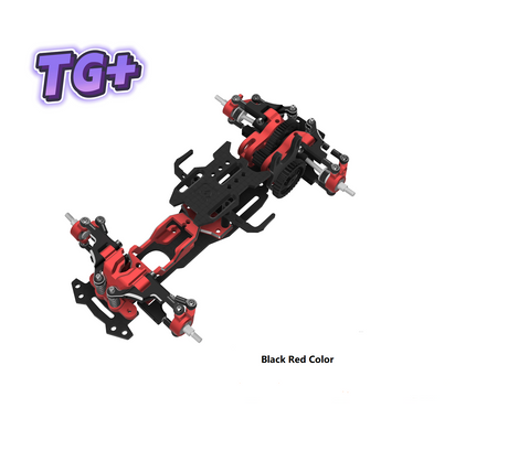 TG Super TG+1/24 1/28 RWD RC Drift Metal Chassis Wheelbase 86-105mm