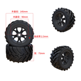 PDracingTK10 Car Shell Tires Parts