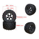 PDracing TK10 Car Shell Tires Parts