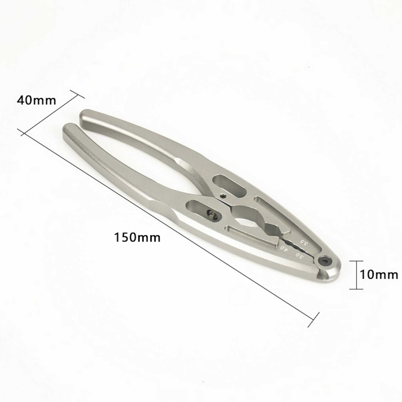 Multifunction Aluminum Alloy Shock Absorber Clamp Pliers for RC Car Shock Absorber Black