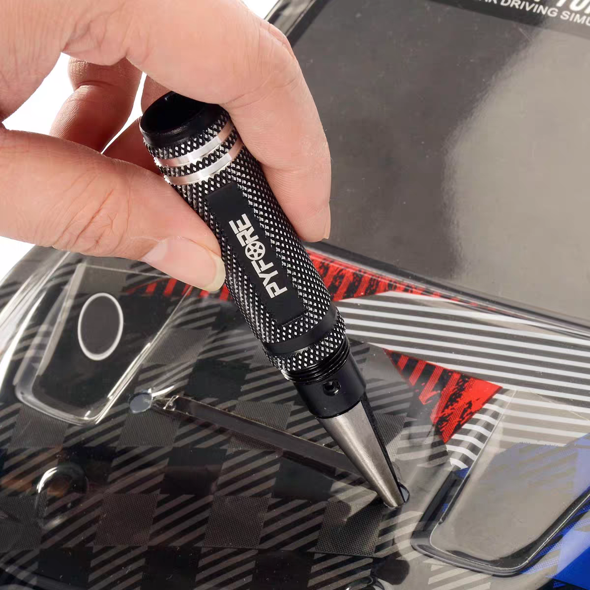 Car Shell Steel Puncher Hole Opener Black for RC Car DIY(0-14mm)