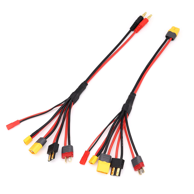 4.0MM Banna Connector/XT60 Convert to XT30 XT60 JST T-Connector Charger Convertor Extension Cable for SKYRC HOTA
