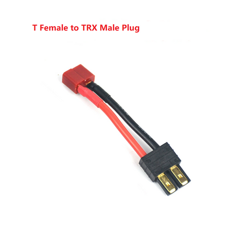 Lot De 2 Adaptateurs XT90 Mâle Vers Traxxas TRX Femelle – Câble 12 AWG Haute Intensité 90A