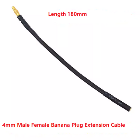 ARRIS 12AWG 4MM 6.5MM Male Female Banana Plug Motor ESC Extension Cable 180MM