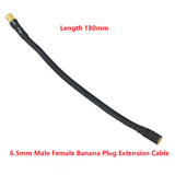 ARRIS 12AWG 4MM 6.5MM Male Female Banana Plug Motor ESC Extension Cable 180MM