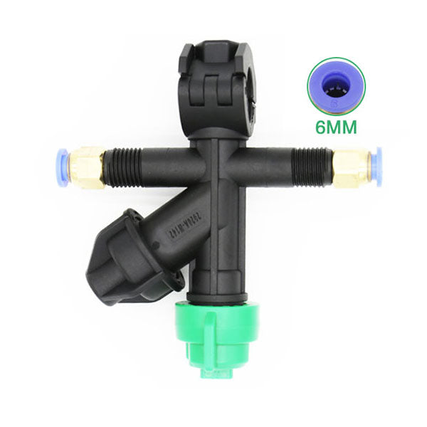Agricultural Sprayer High Pressure Dual Nozzles (6mm Water Pipe)