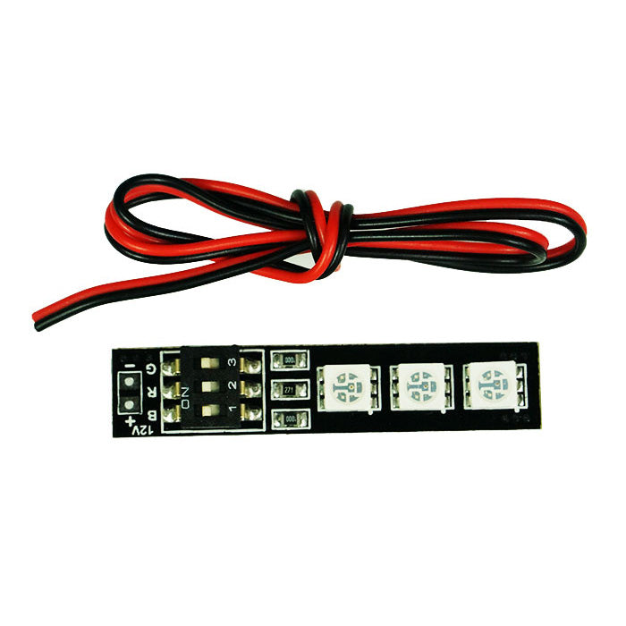 7 Colors RGB 5050 LED Board 5V with DIP Switch