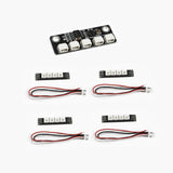 4pcs Arris 5V DIY Programmable LED Lights Combo with 30AWG Silicone Cable