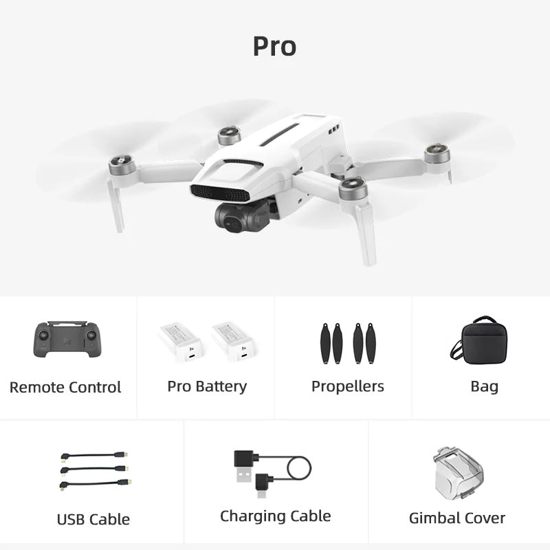 Fimi shops 4k folding drone