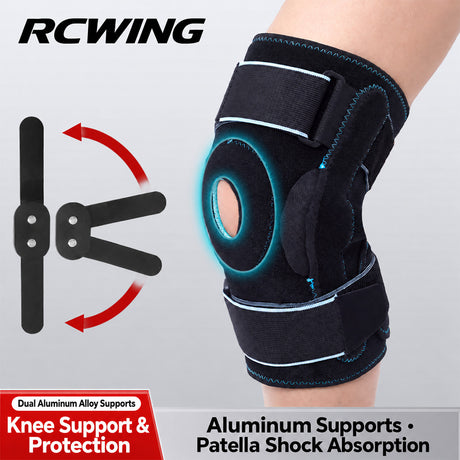RCWING Hinged Knee Brace for Sports and Everyday Activities