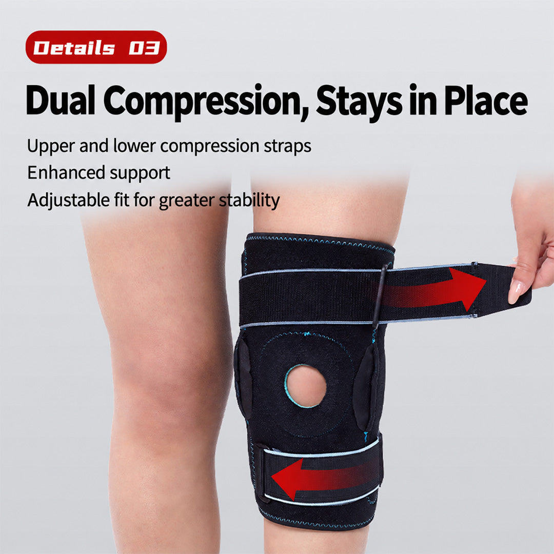 RCWING Hinged Knee Brace for Sports and Everyday Activities