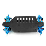 PMM 1/10 TT02 KIT Wheelbase Frame Carbon Chassis Fiber Drift Car RC Car Model