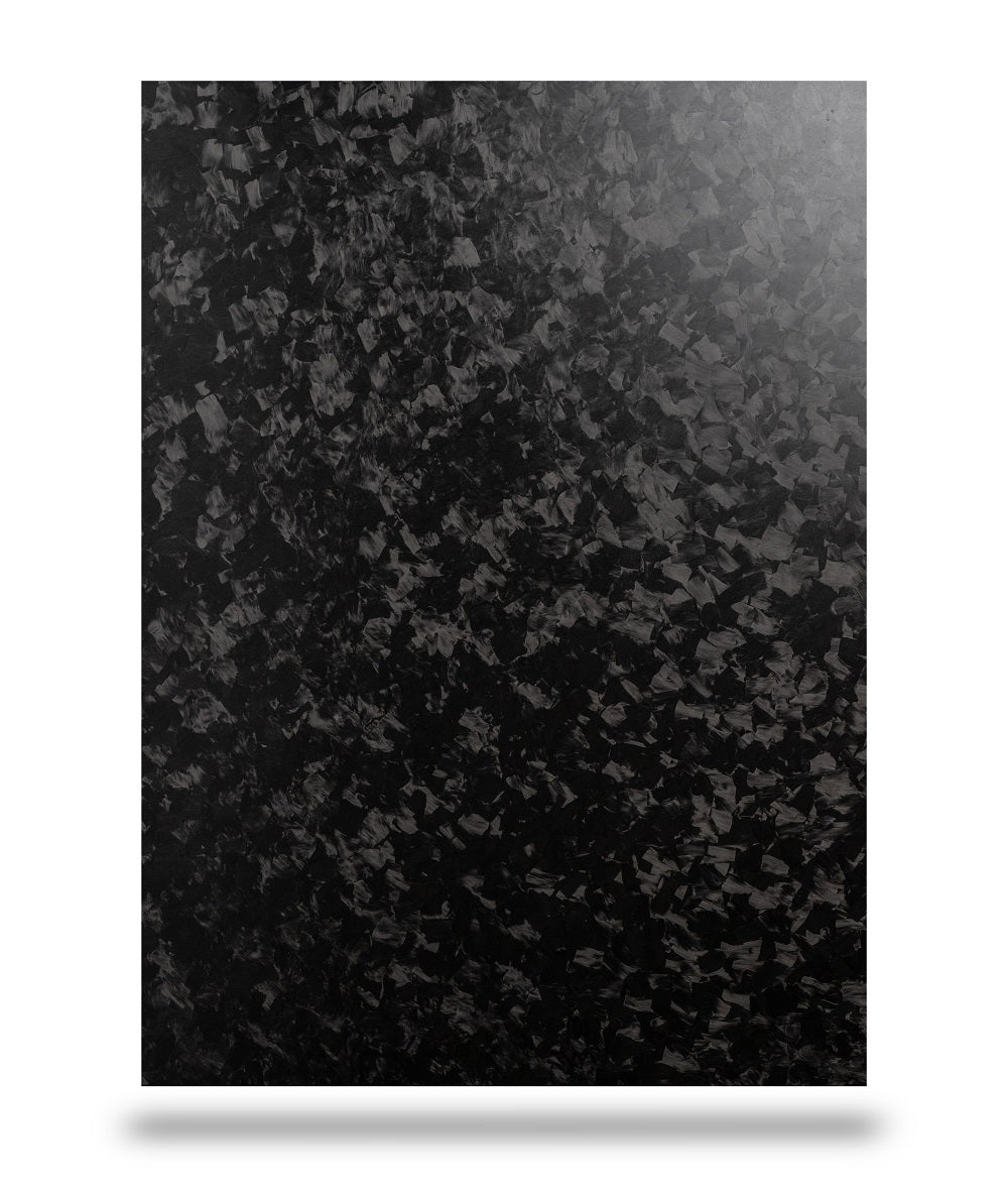 ARRIS Black Forged Pattern Matt Carbon Fiber Sheet 200x300mm 1-4mm Thickness Sheet