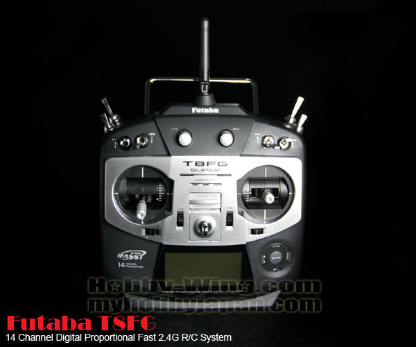 Futaba T8FG 14CH 2.4GHz Transmitter + R6208SB Receiver