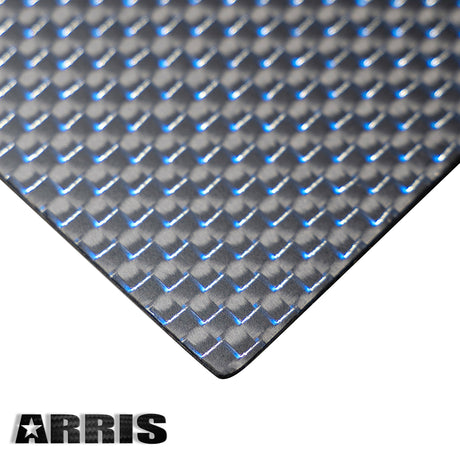ARRIS 400x500mm 1-6mm Thickness Metallic Red/Blue/Yellow Colored 3K Carbon Fiber Sheet