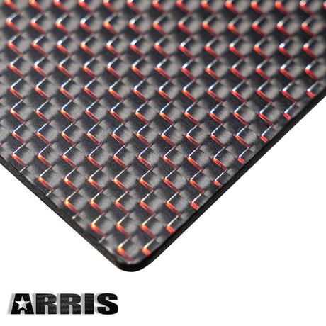 ARRIS 400x500mm 1-6mm Thickness Metallic Red/Blue/Yellow Colored 3K Carbon Fiber Sheet