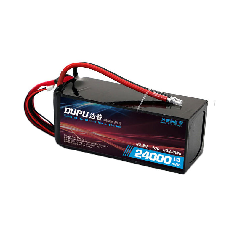 DUPU 6S 22.2V 24000mah 10C High Density Semi Solid State Lithium ion Battery
