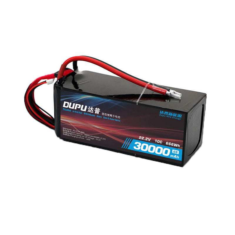 DUPU 6S 22.2V 30000mah 10C High Density Semi Solid State Lithium ion Battery